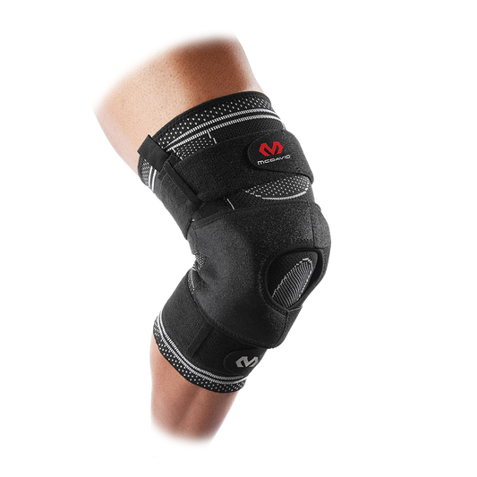 Elite Engineered Elastic™ Knee Brace W/ Dual Wrap & Hinges